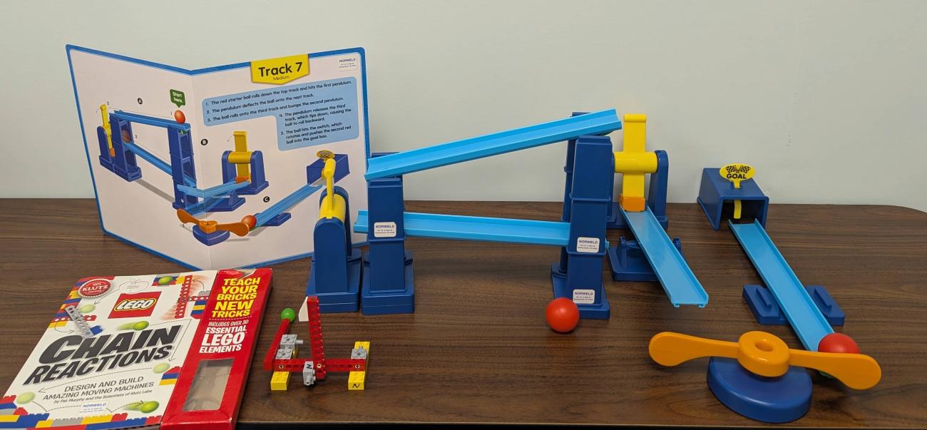 Create A Chain Reaction STEM Kit contents